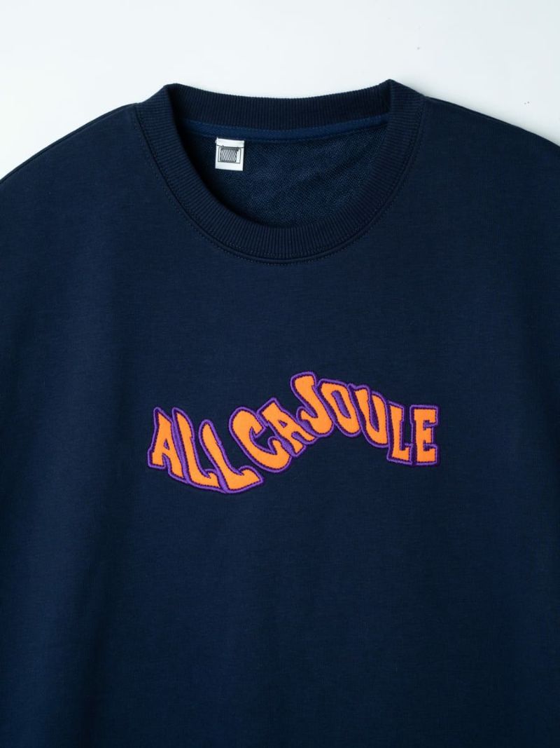 【allCaJoule】ウェーブロゴスウェット