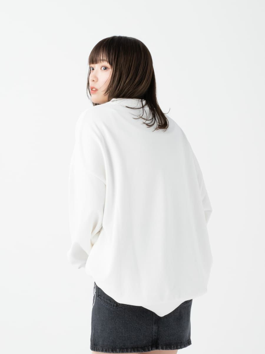 【allCaJoule】ウェーブロゴスウェット