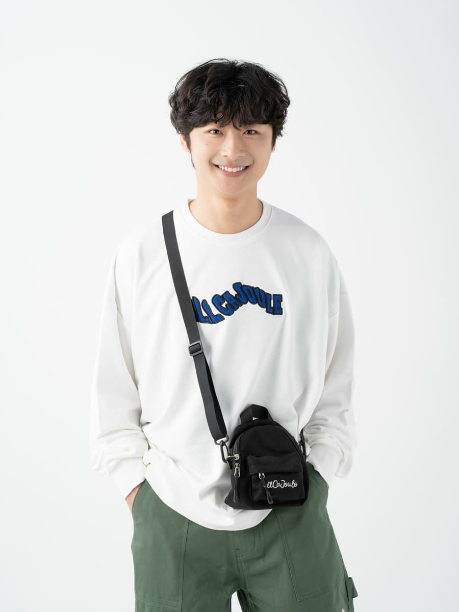 【allCaJoule】ウェーブロゴスウェット