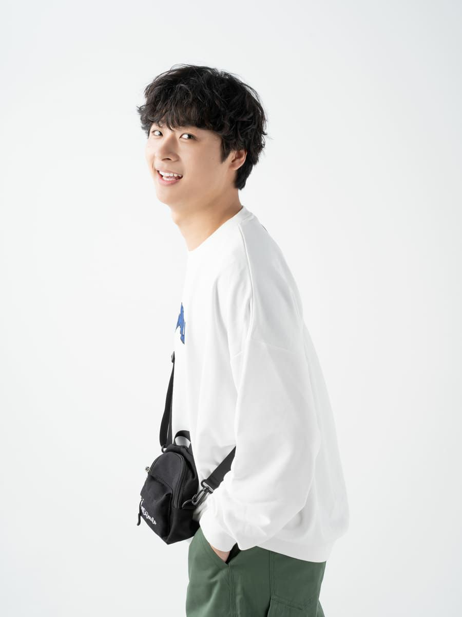 【allCaJoule】ウェーブロゴスウェット