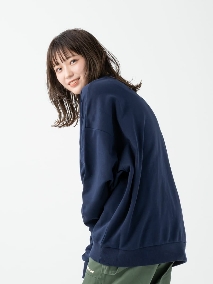 【allCaJoule】ウェーブロゴスウェット