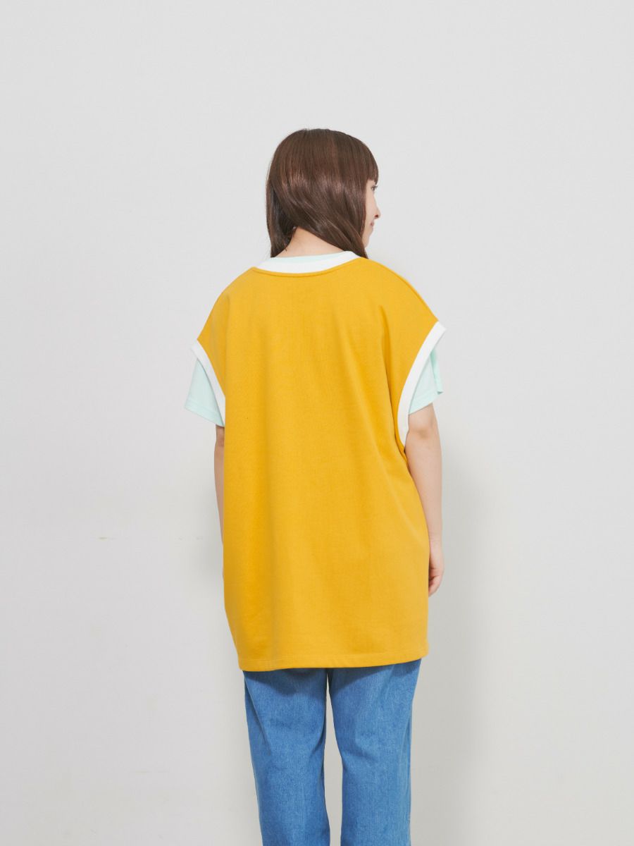 【allCaJoule】ノースリーブスエット