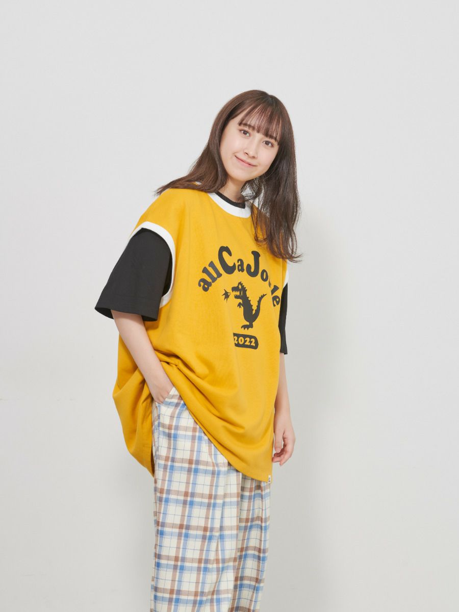 【allCaJoule】ノースリーブスエット