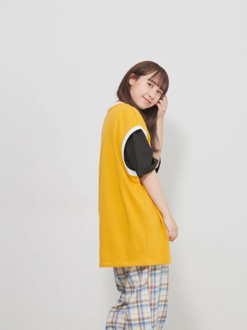 【allCaJoule】ノースリーブスエット