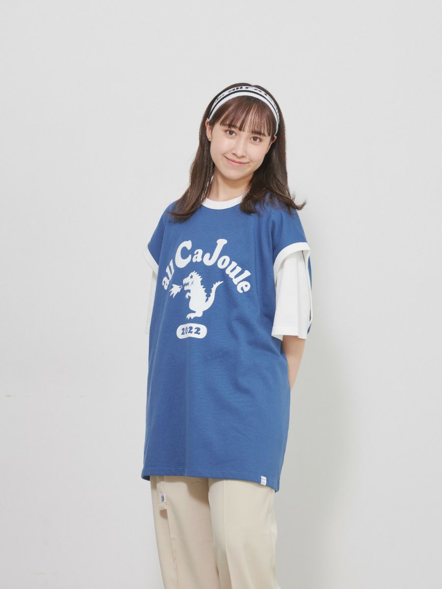 【allCaJoule】ノースリーブスエット