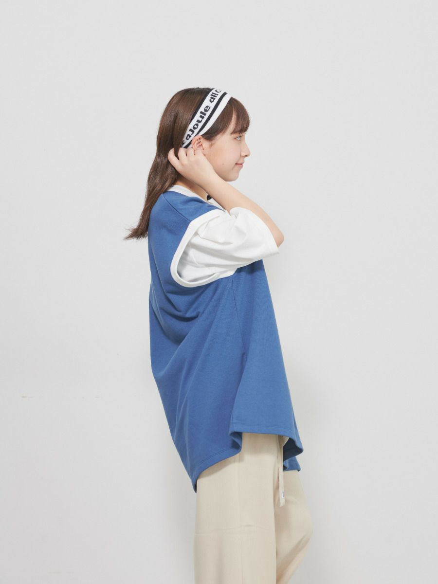 【allCaJoule】ノースリーブスエット