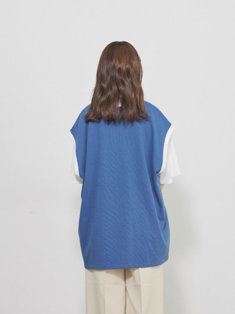 【allCaJoule】ノースリーブスエット