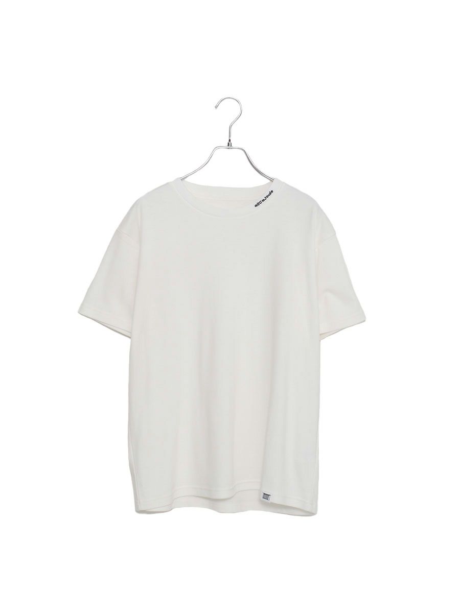 【allCaJoule】襟プリントTシャツ
