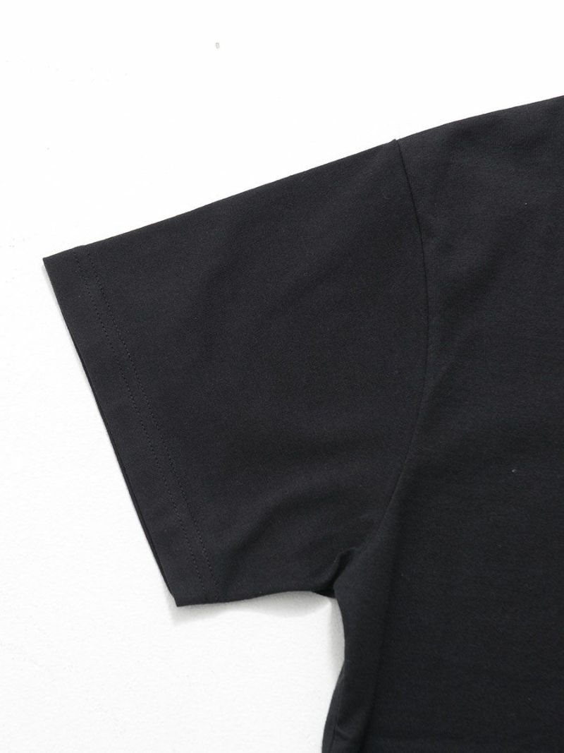 【allCaJoule】襟プリントTシャツ