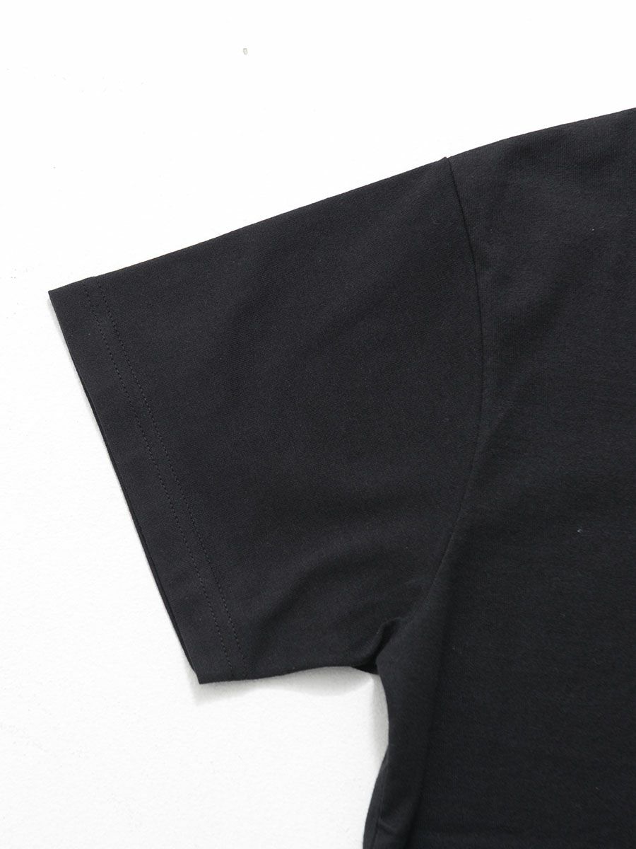 【allCaJoule】襟プリントTシャツ