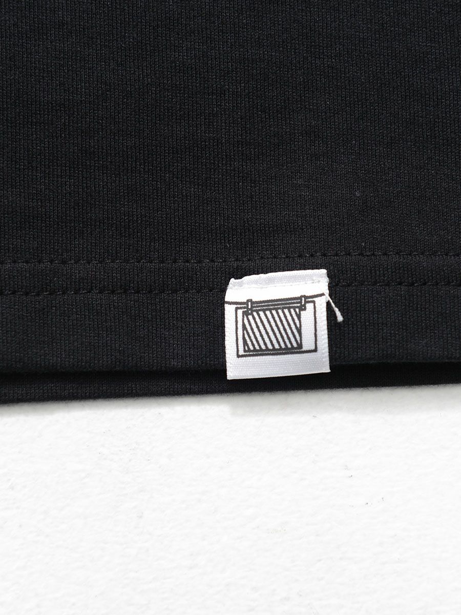 【allCaJoule】襟プリントTシャツ