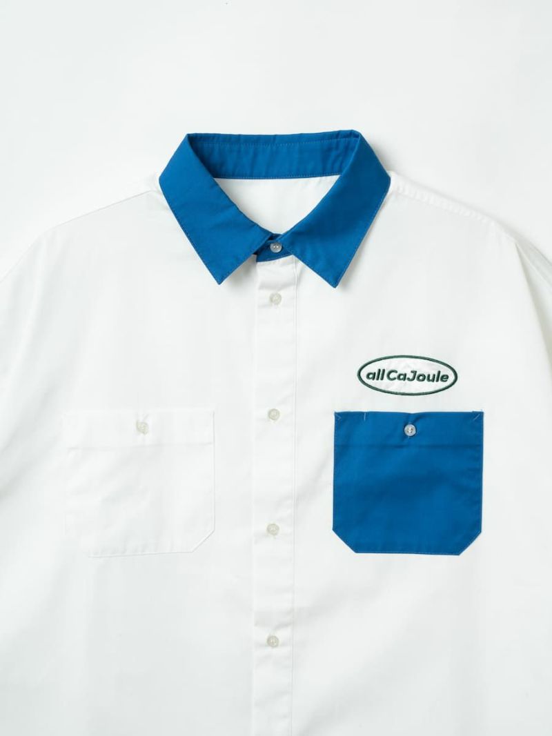 【allCaJoule】ショートスリーブワークシャツ