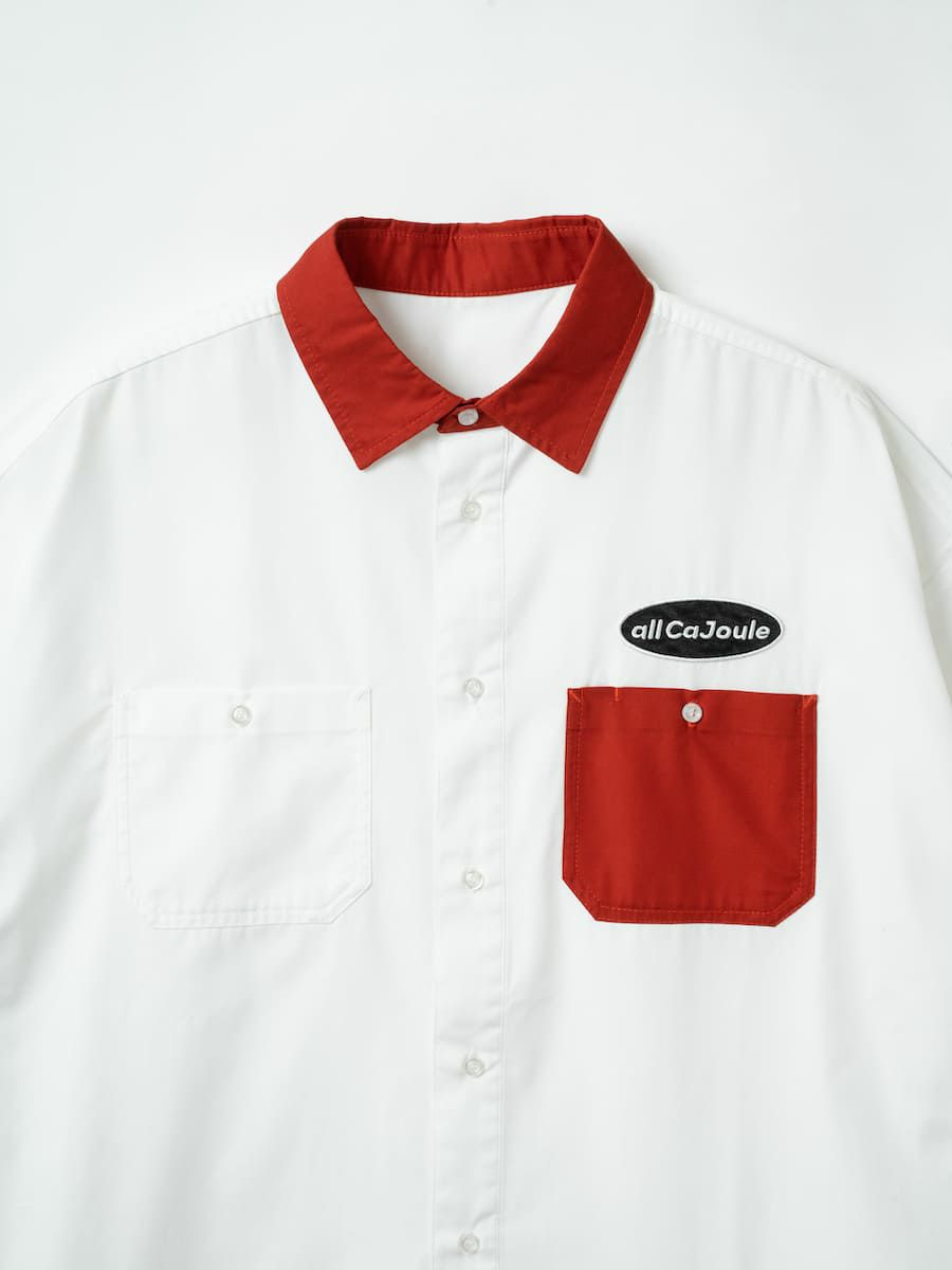 【allCaJoule】ショートスリーブワークシャツ