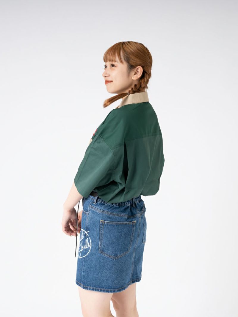 【allCaJoule】ショートスリーブワークシャツ