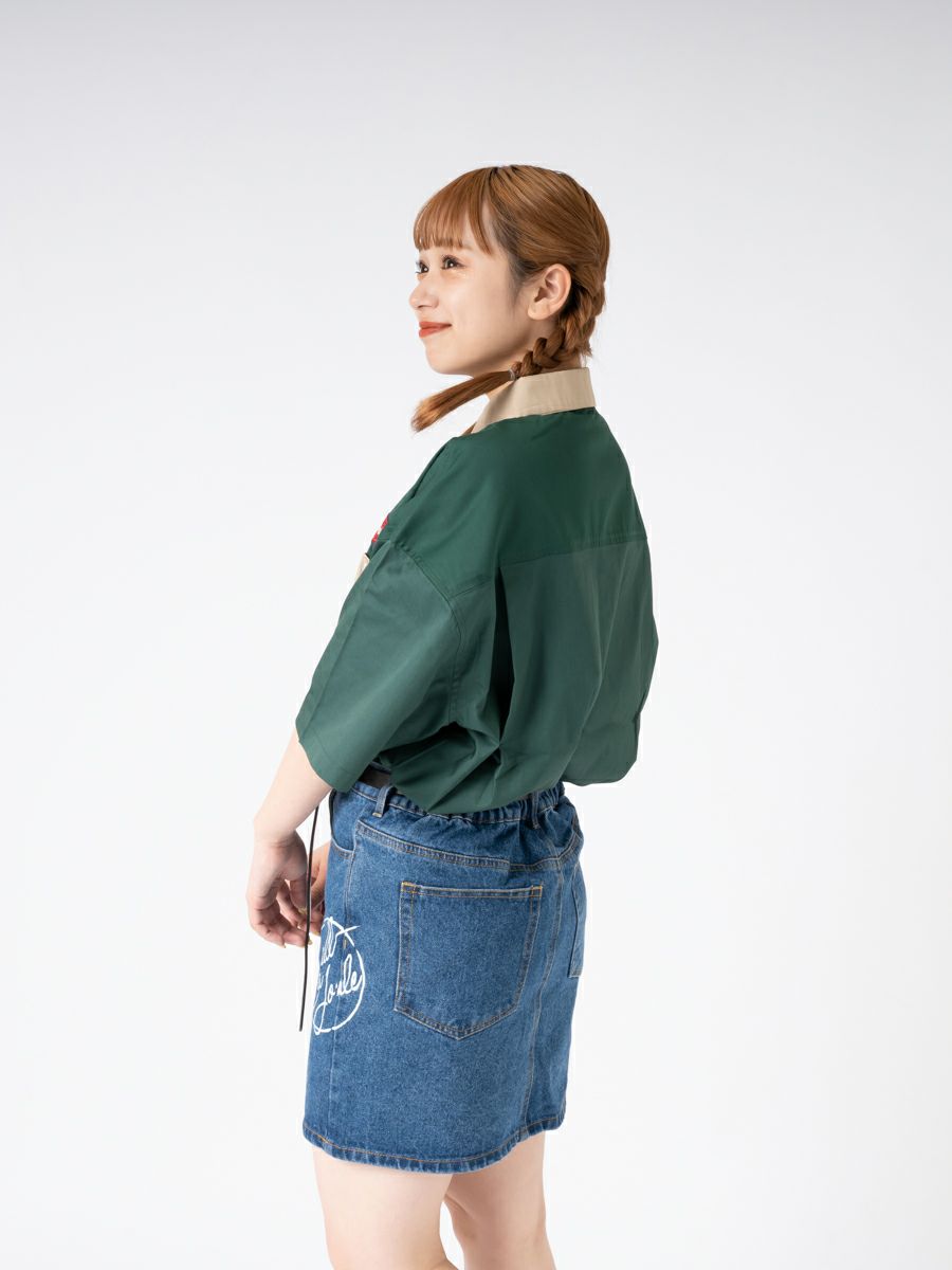 【allCaJoule】ショートスリーブワークシャツ