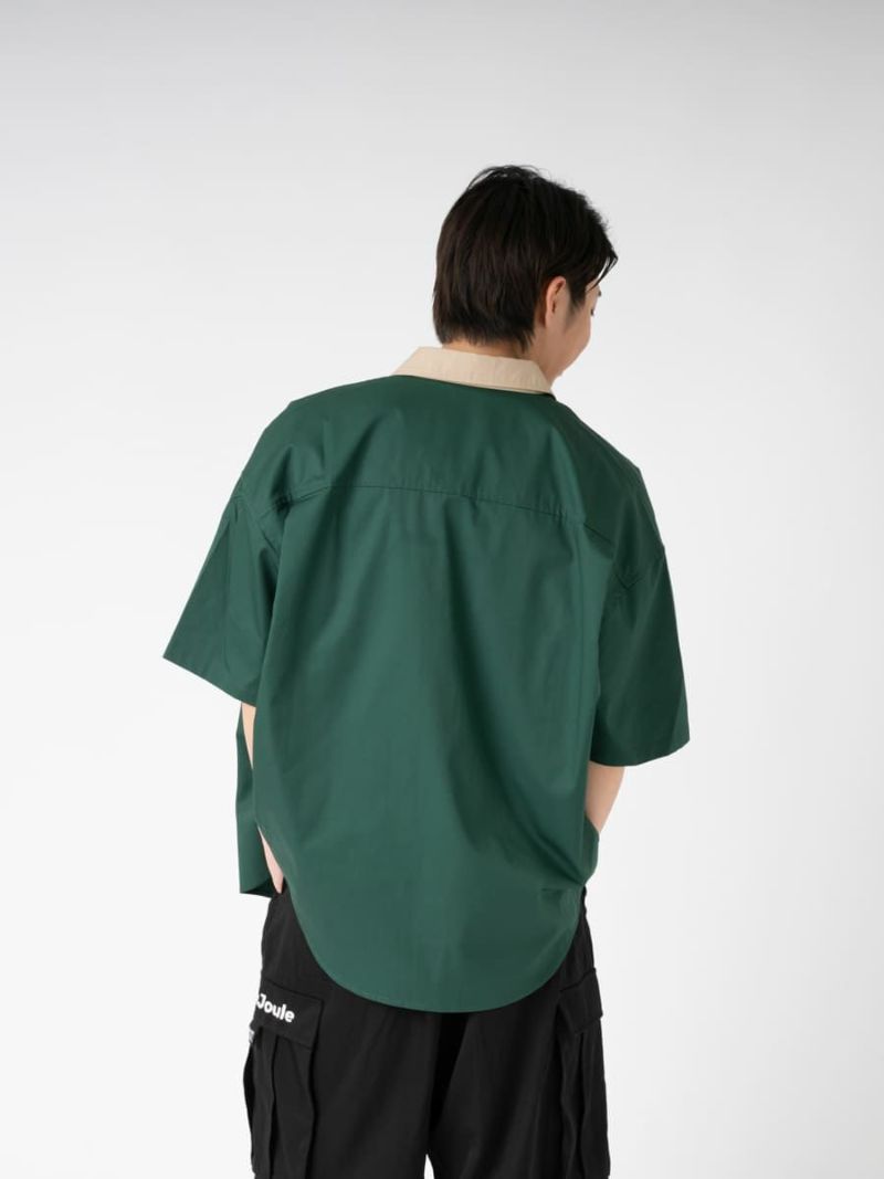 【allCaJoule】ショートスリーブワークシャツ