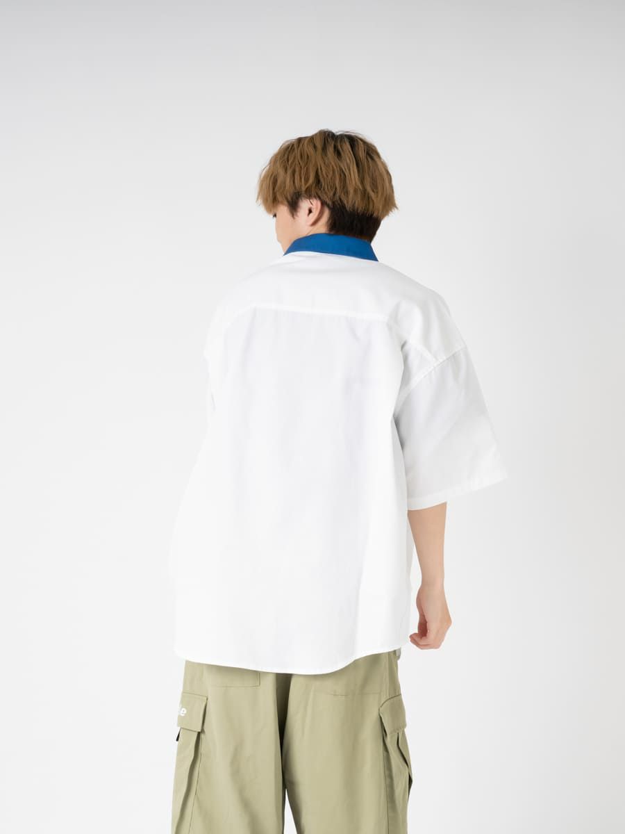 【allCaJoule】ショートスリーブワークシャツ