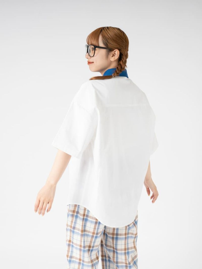 【allCaJoule】ショートスリーブワークシャツ
