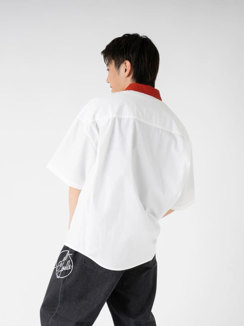 【allCaJoule】ショートスリーブワークシャツ