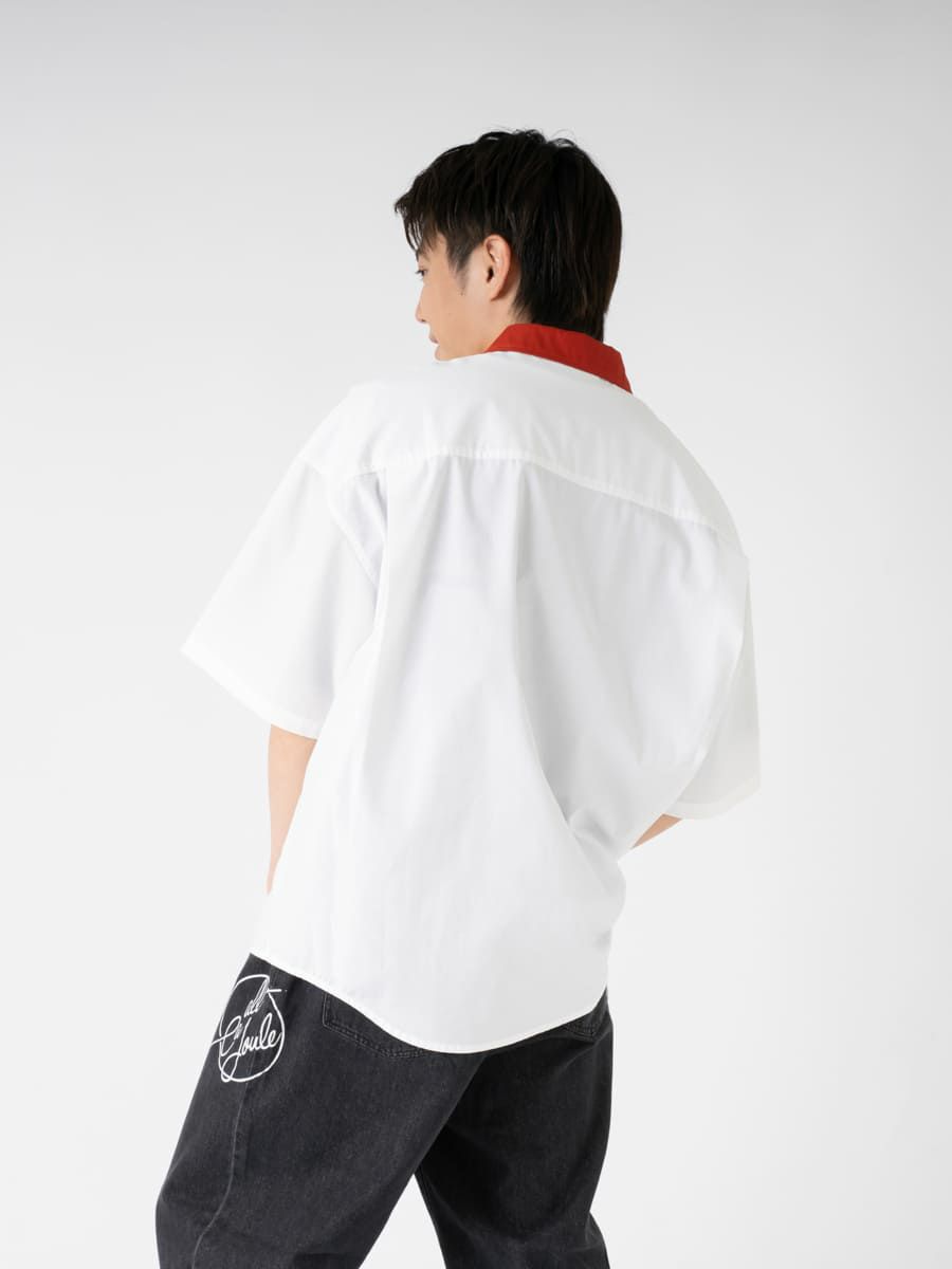 【allCaJoule】ショートスリーブワークシャツ