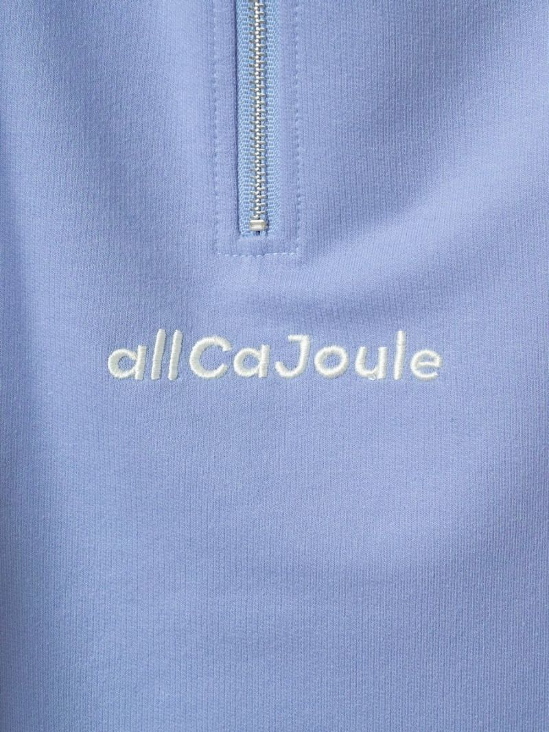 【allCaJoule】ショートスリーブジップパーカー