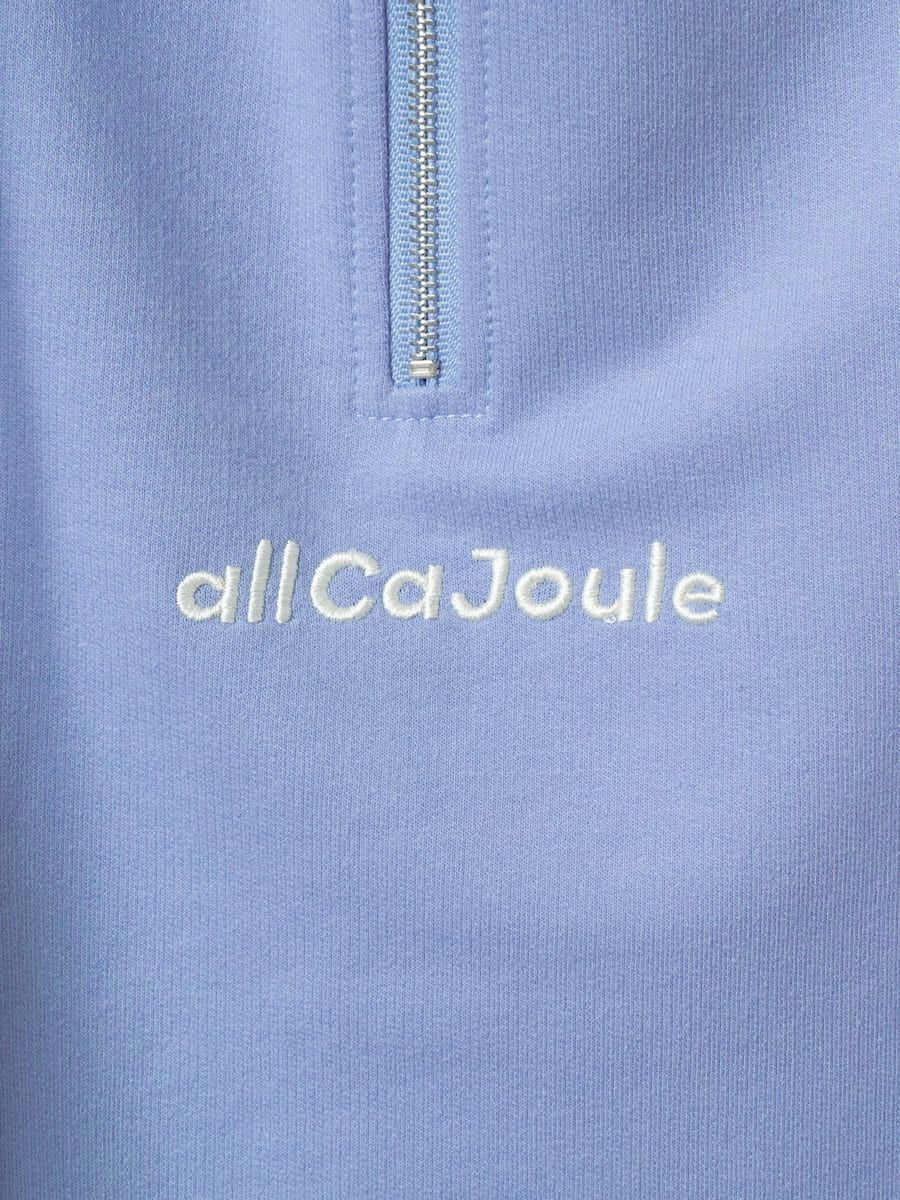 【allCaJoule】ショートスリーブジップパーカー