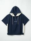 【allCaJoule】ショートスリーブジップパーカー