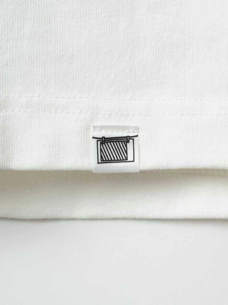 【allCaJoule】ロゴプリントラガーシャツ