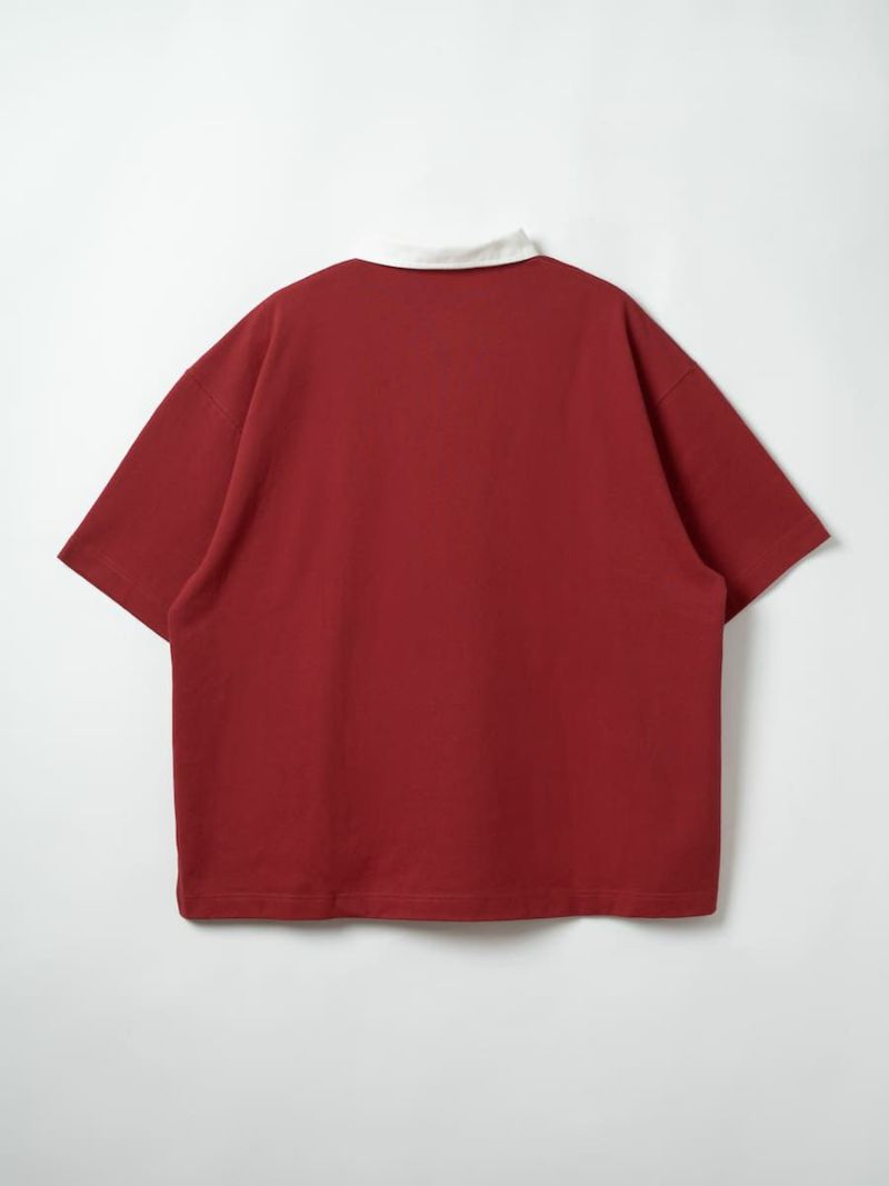 【allCaJoule】ロゴプリントラガーシャツ