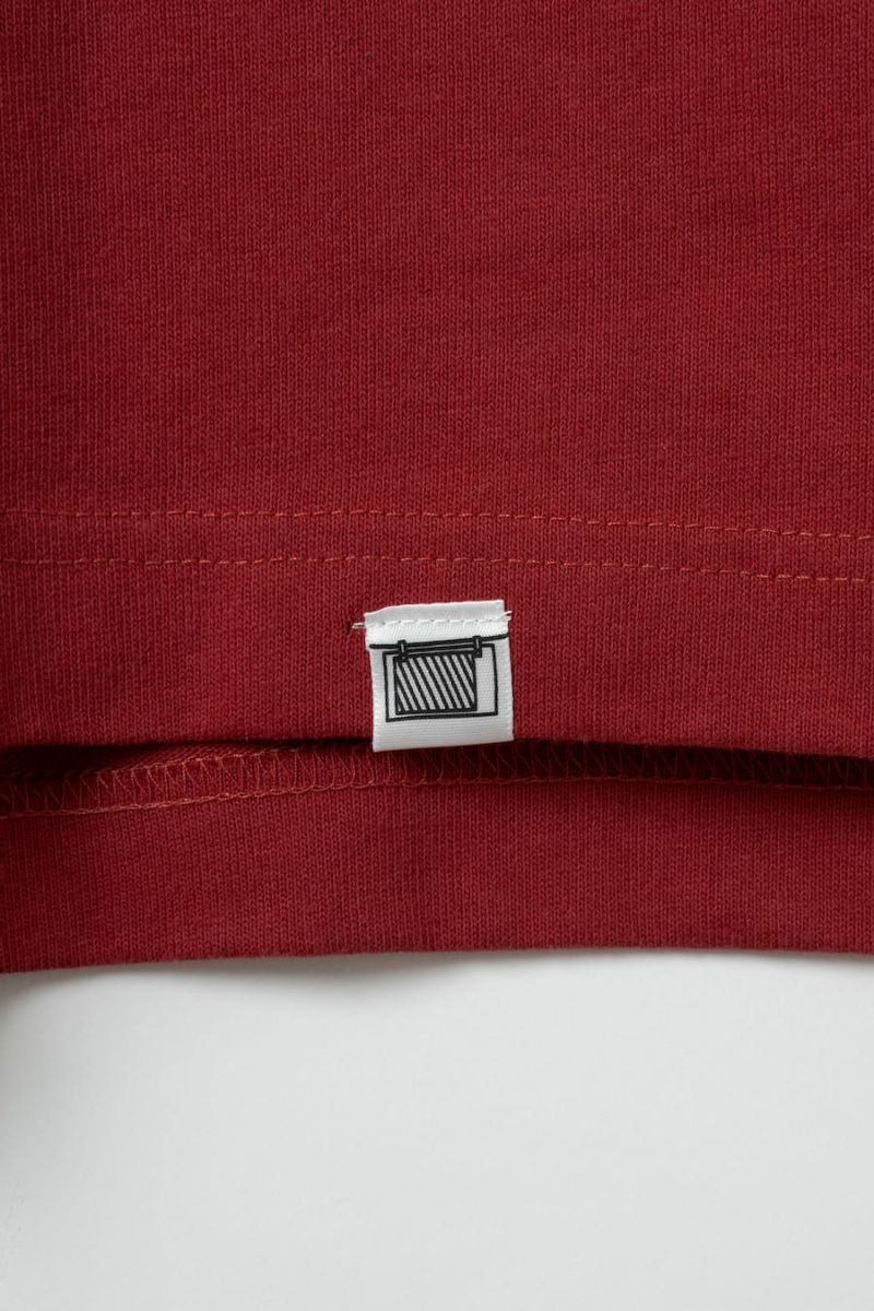 【allCaJoule】ロゴプリントラガーシャツ