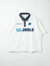【allCaJoule】ロゴプリントラガーシャツ