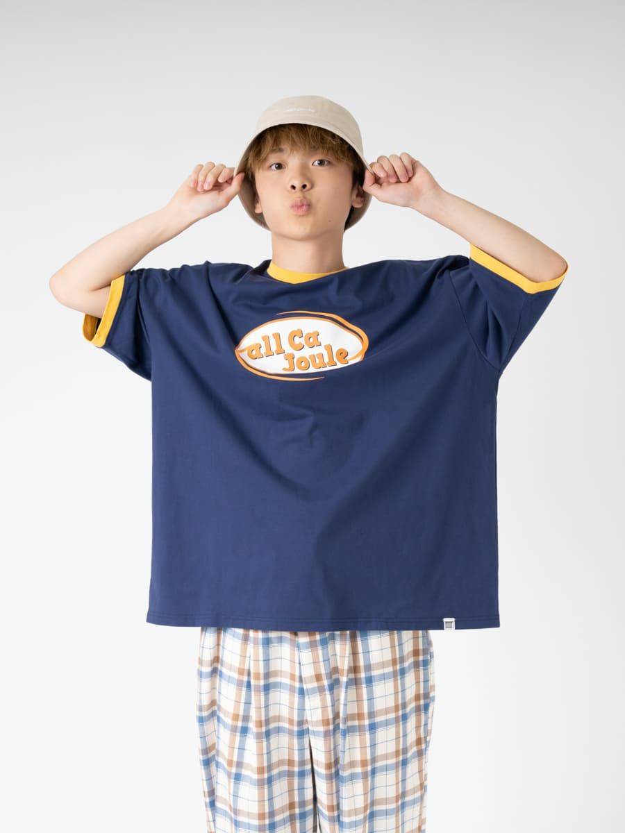 【allCaJoule】リンガーTシャツ