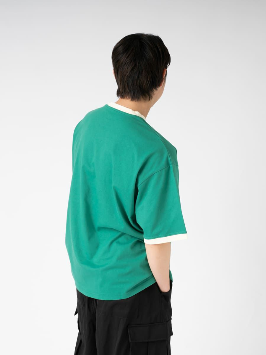 【allCaJoule】リンガーTシャツ