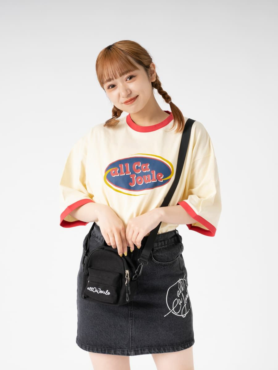 【allCaJoule】リンガーTシャツ