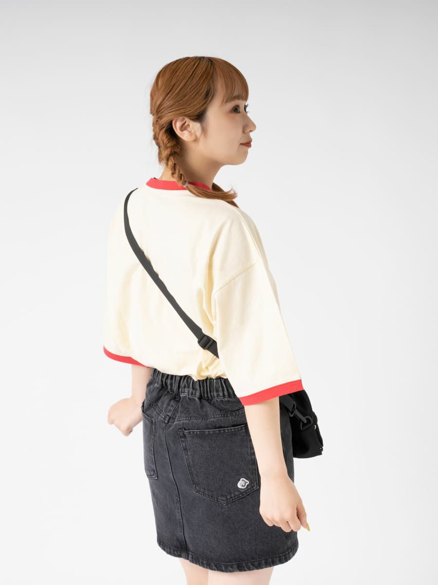 【allCaJoule】リンガーTシャツ