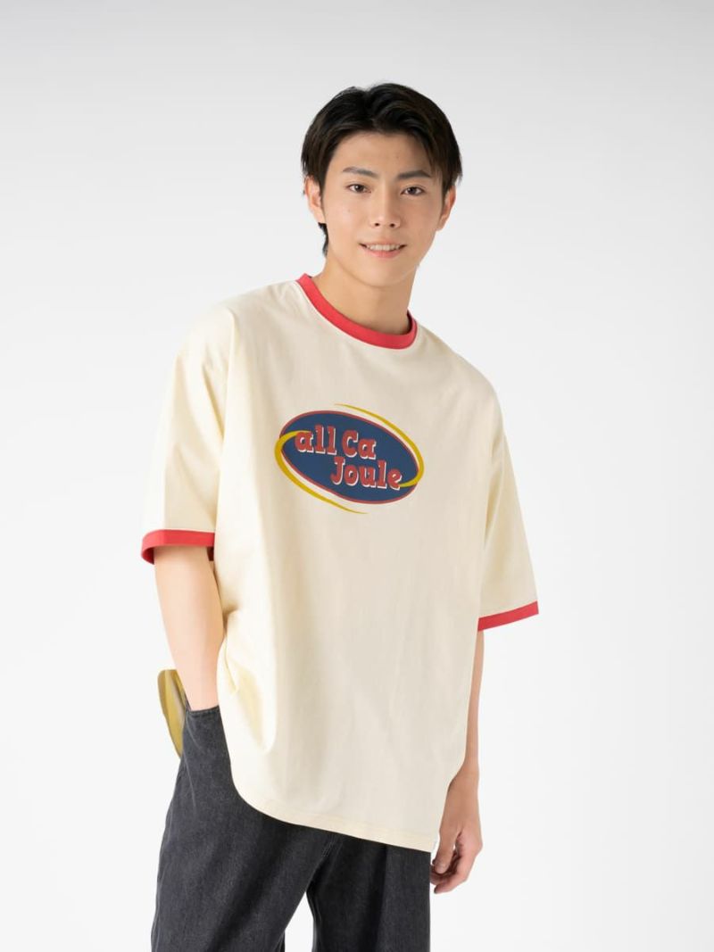 【allCaJoule】リンガーTシャツ