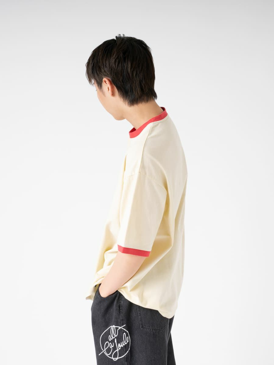 【allCaJoule】リンガーTシャツ