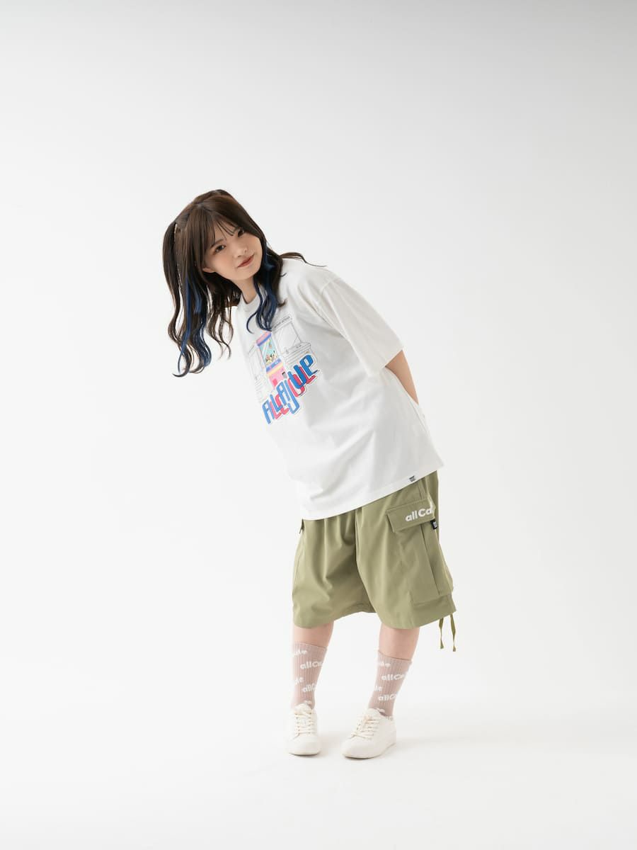 【allCaJoule】リンガーTシャツ