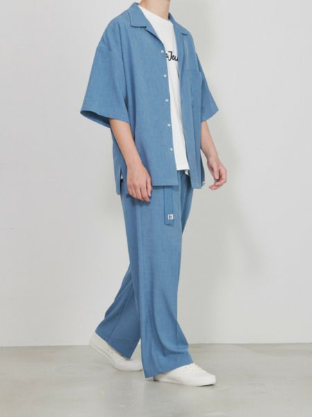 【allCaJoule】サイドベルトパンツ