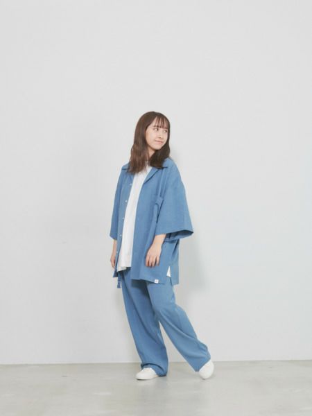 【allCaJoule】サイドベルトパンツ