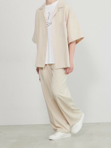 【allCaJoule】サイドベルトパンツ