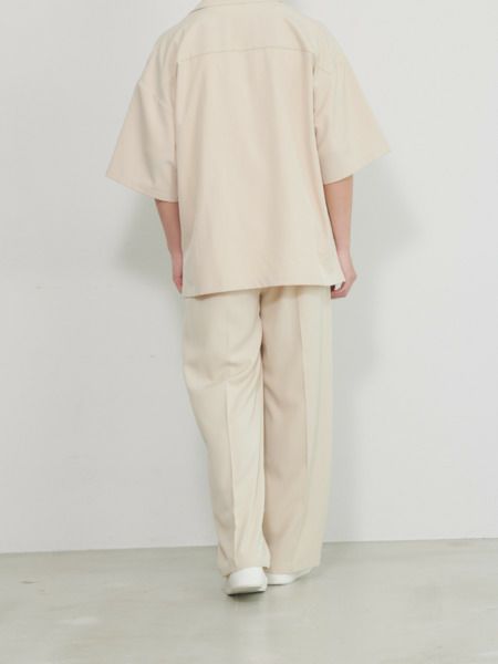 【allCaJoule】サイドベルトパンツ