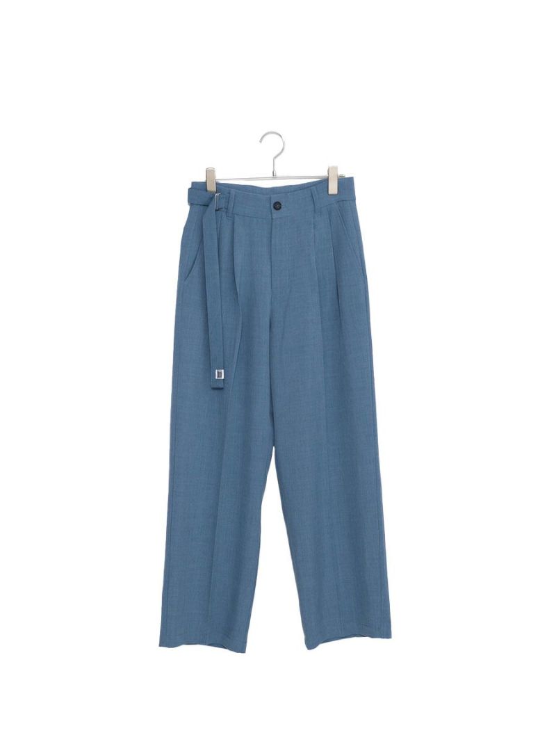 【allCaJoule】サイドベルトパンツ