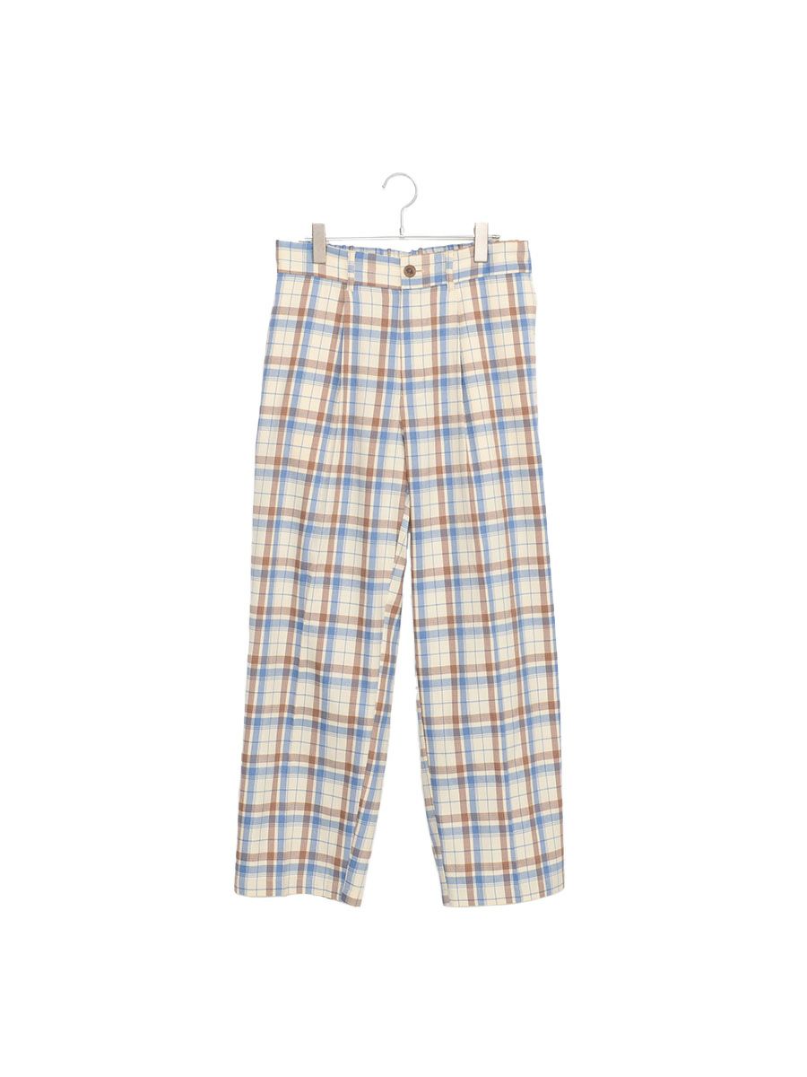 【allCaJoule】チェックパンツ