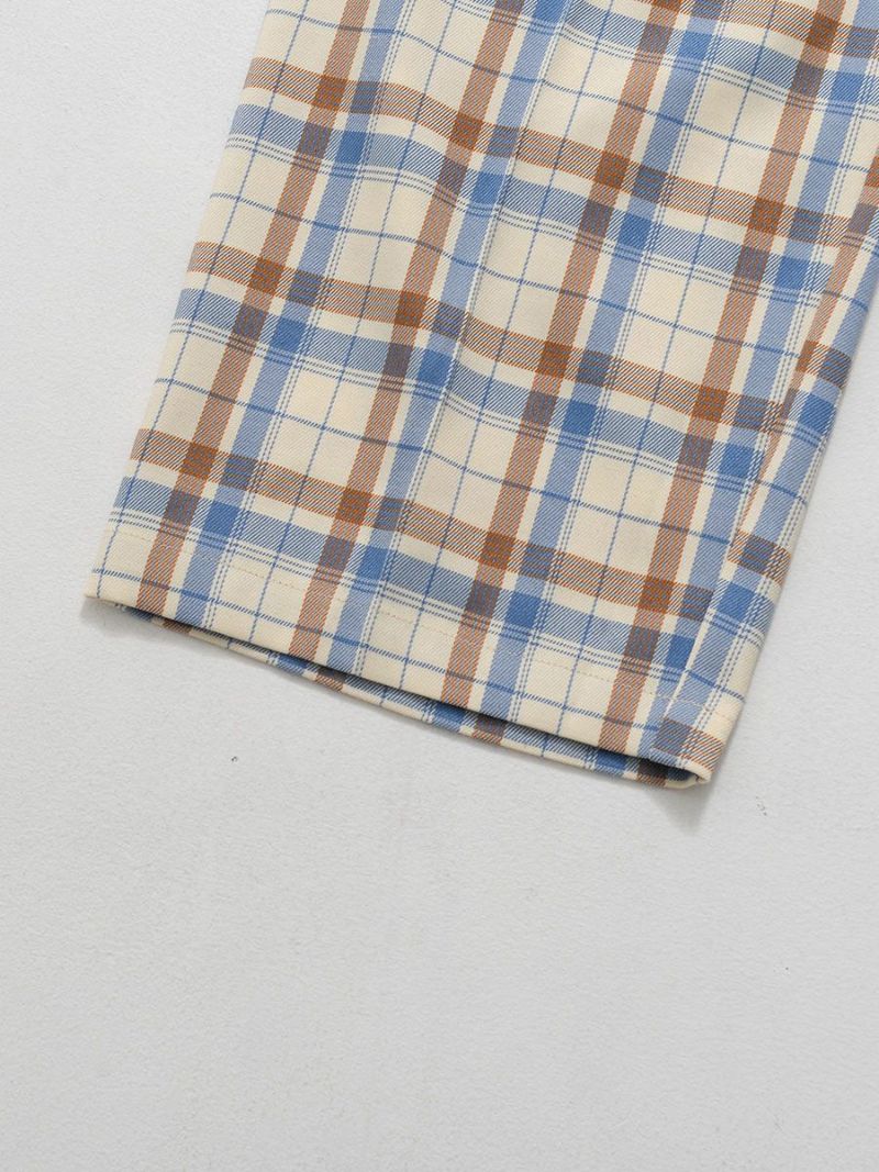 【allCaJoule】チェックパンツ