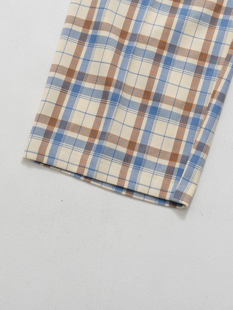 【allCaJoule】チェックパンツ