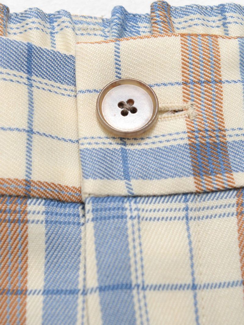 【allCaJoule】チェックパンツ