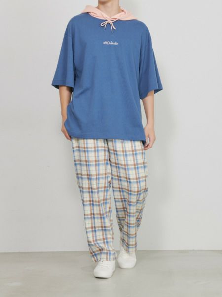 【allCaJoule】チェックパンツ