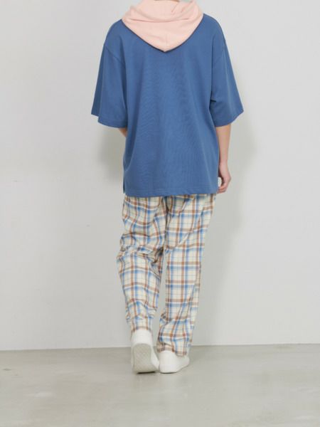 【allCaJoule】チェックパンツ