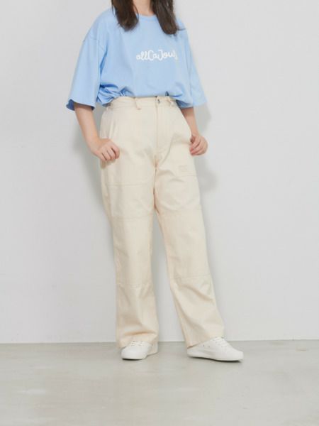 【allCaJoule】ベイカーパンツ